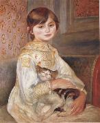 Child with Cat (Julie Manet) renoir